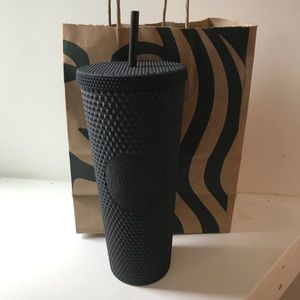 NEW 🌟Starbucks Black Studded Tumbler 2021
